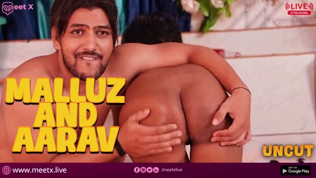 Malluz and Aarav Hindi Hot Live Show