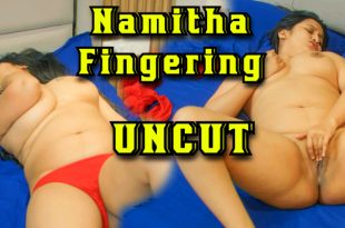 Namitha Fingering Her Pink Pussy