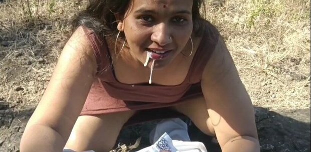 Kavita zawazawi desi model Cum on face and cum in mouth