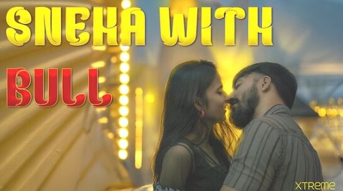 Sneha WIth Bull Hot Short Film